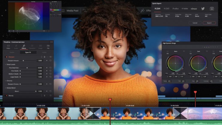 DaVinci Resolve v17.3.2 from Blackmagic Design