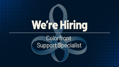 We’re Hiring: Colorfront Support Specialist